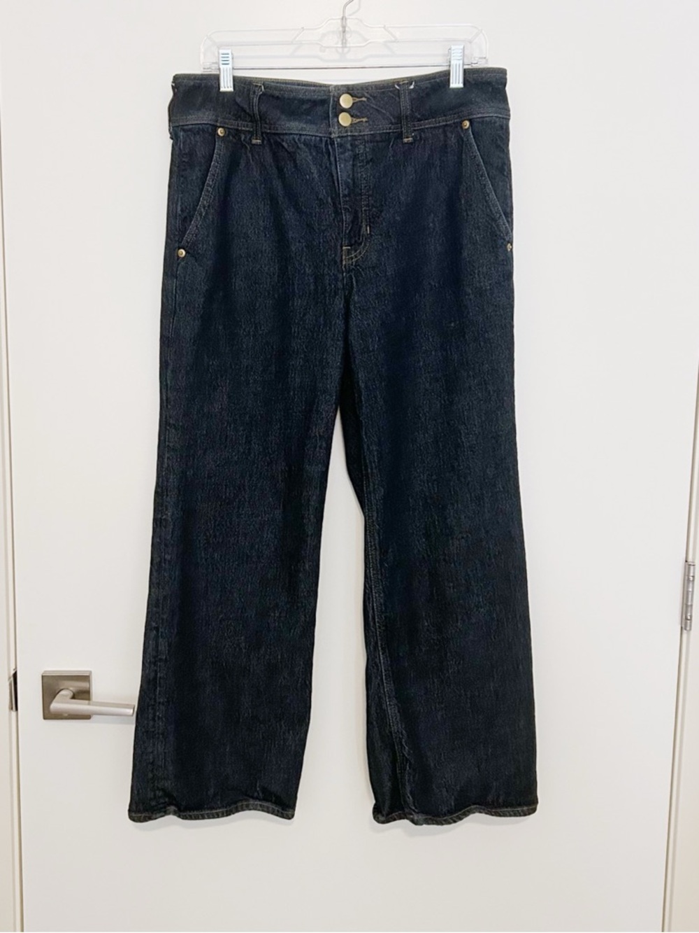 J. Crew Slim Wide Leg Jeans - Picture 2 of 6